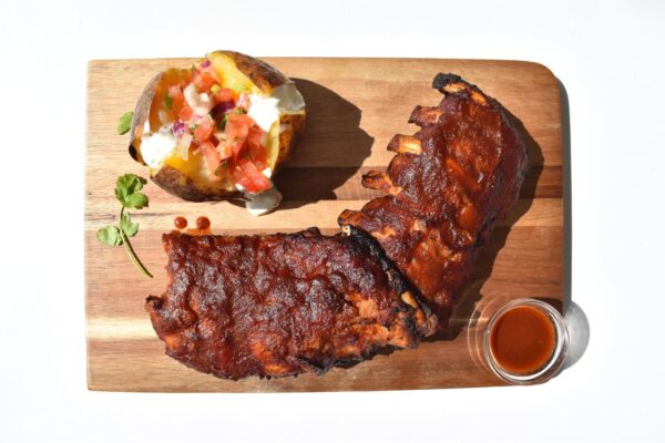 BBQ SPARE RIBS que pasa tex-mex restaurant